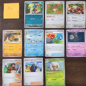 10 Pokemon Prismatic Evolutions Cards #2